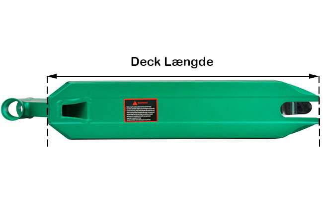 Longitud del deck