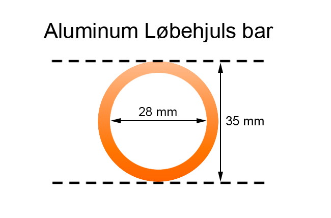 Manillar de aluminio