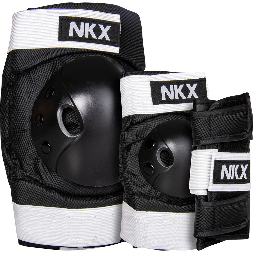 NKX Kids 3-Pack Pro Protective Gear - Rodilleras, Muñequeras y Coderas