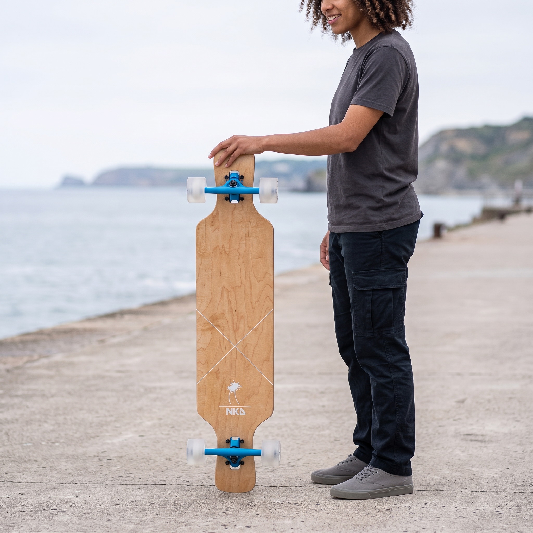 NKX Signature Longboard de Fibra de Vidrio