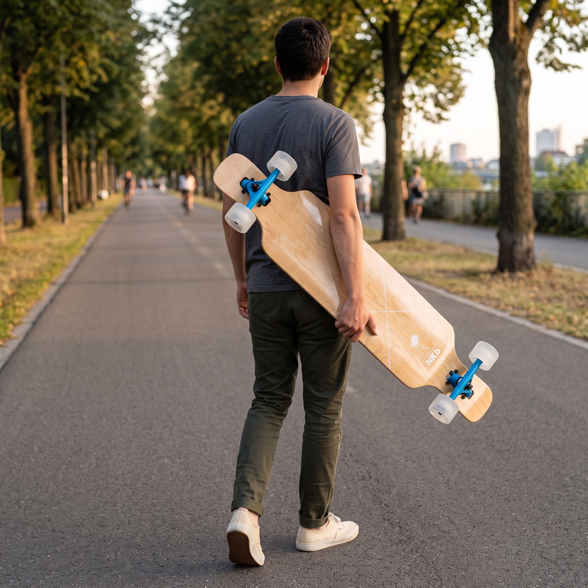 NKX Signature Longboard de Fibra de Vidrio