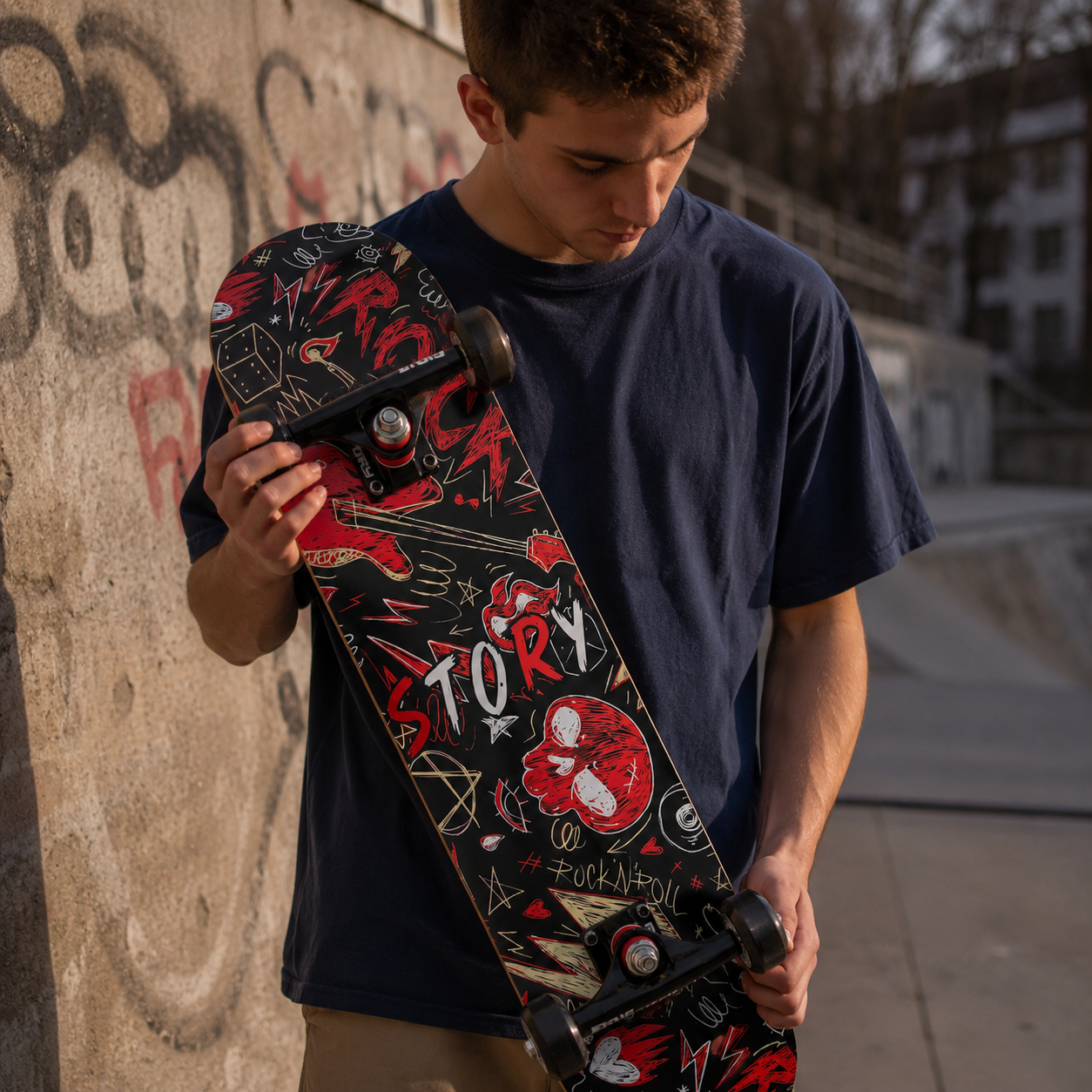 Patinete de skate de 6.75''