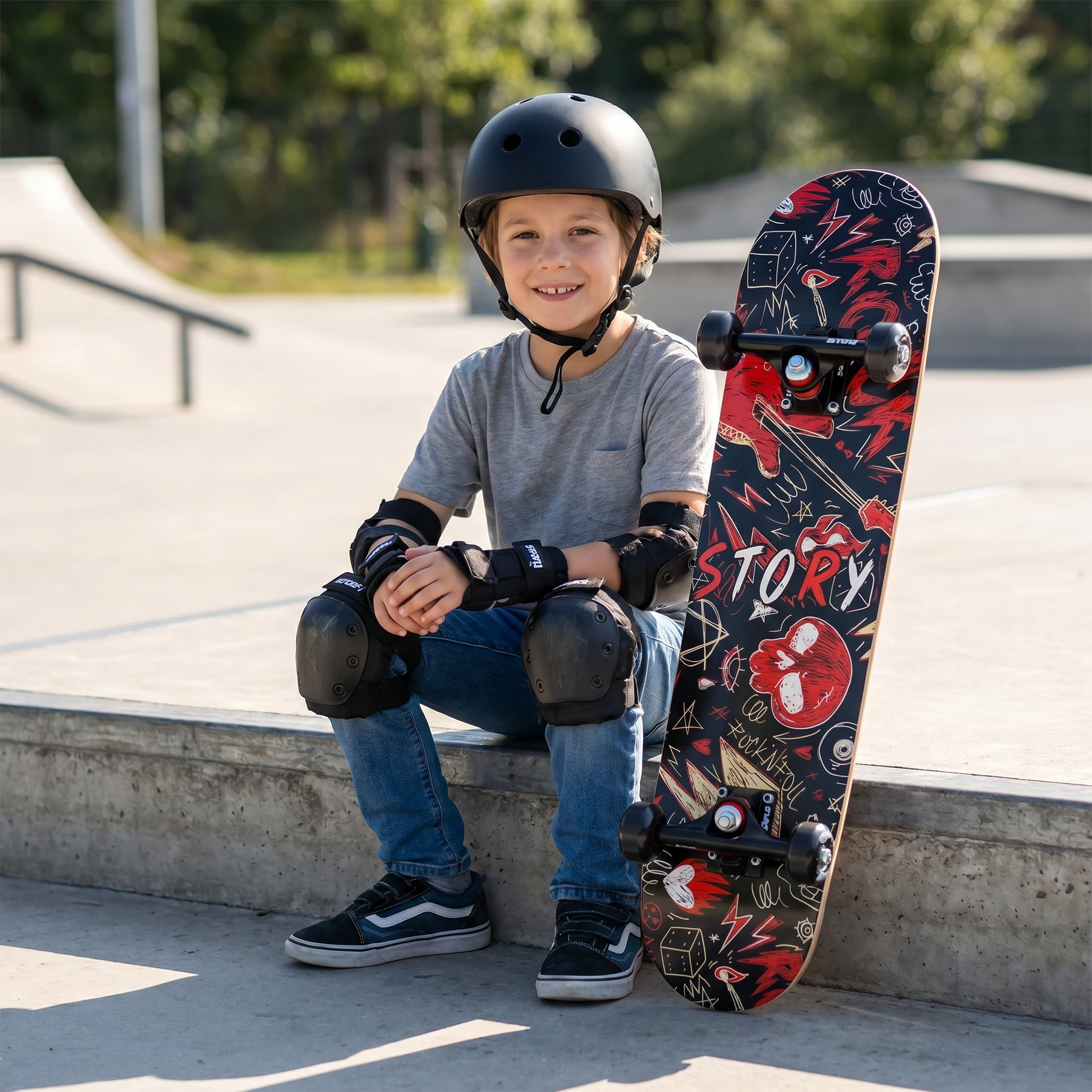 Patinete de skate de 6.75''