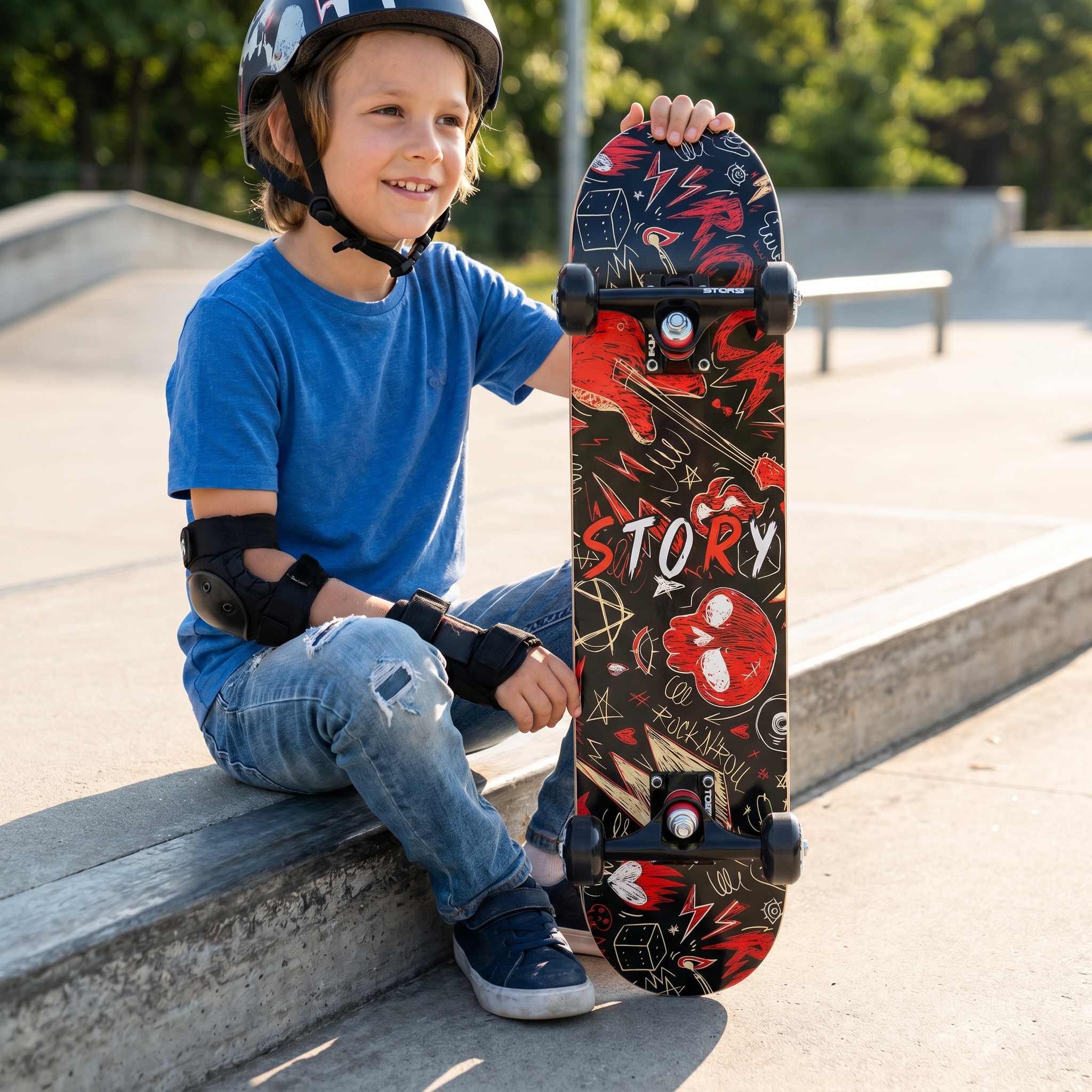 Patinete de skate de 6.75''