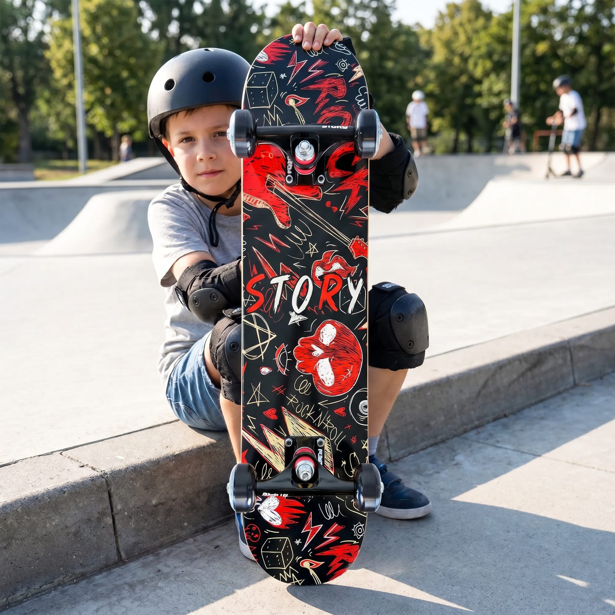 Patinete de skate de 6.75''