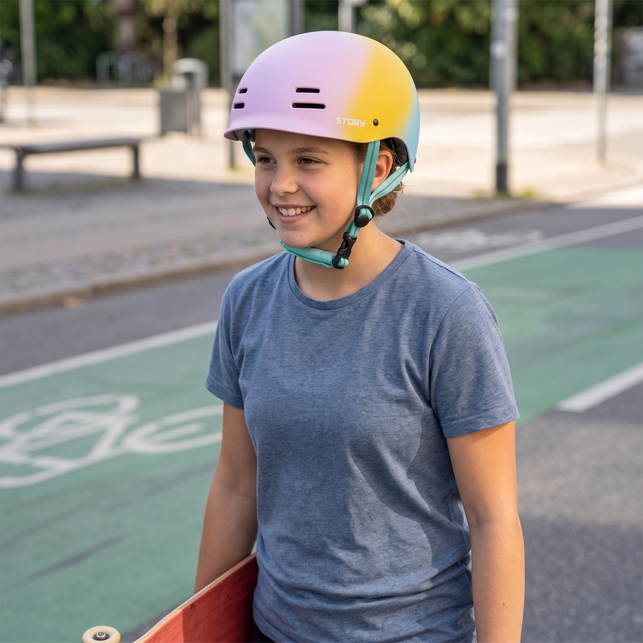 Casco certificado Story Retro