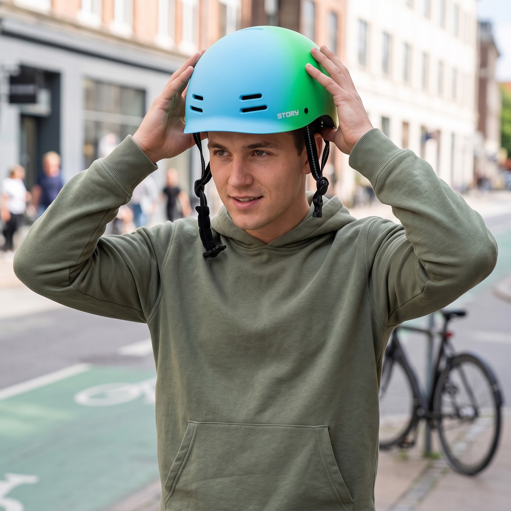 Casco certificado Story Retro