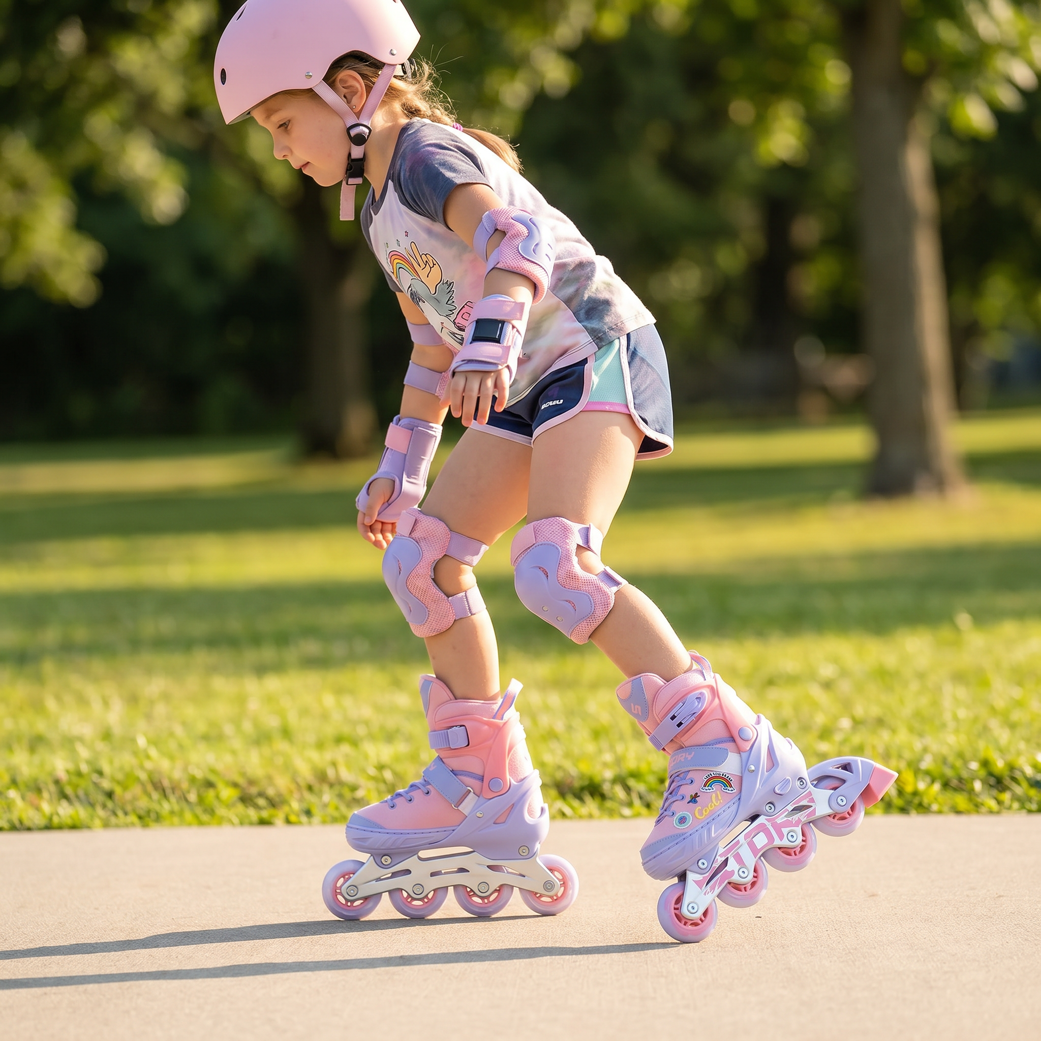 Patines en línea ajustables Story Moji