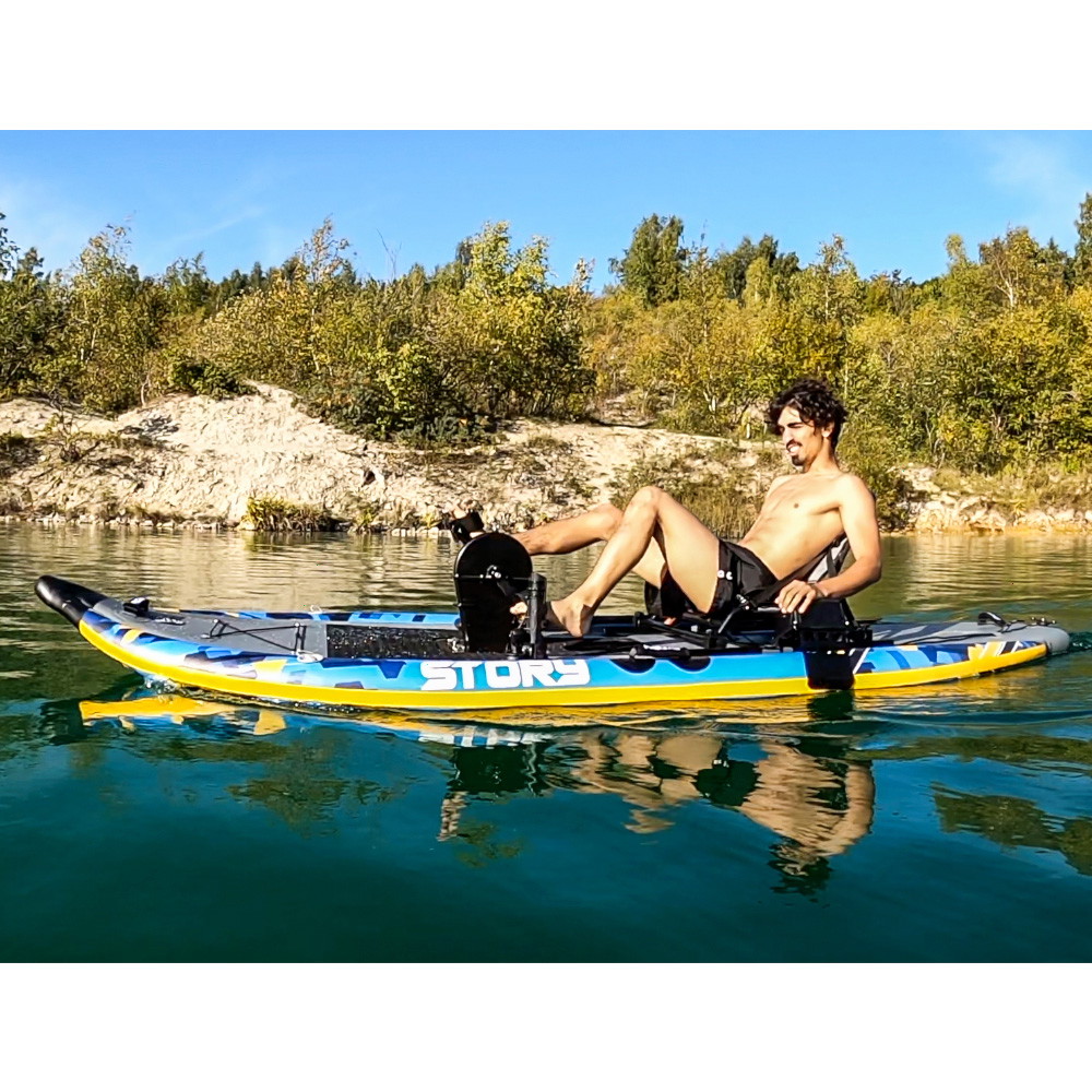 Kayak/SUP Inflable Híbrido de Pedal Individual Story