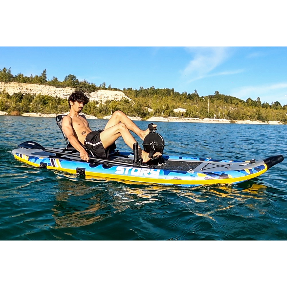 Kayak/SUP Inflable Híbrido de Pedal Individual Story