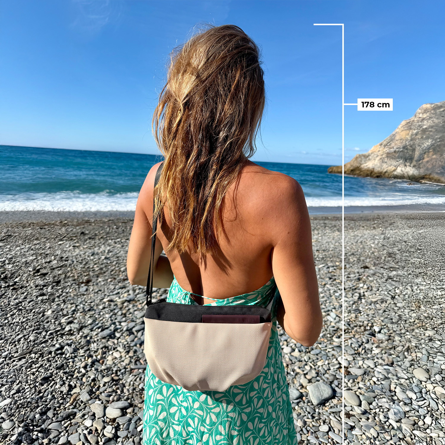 Annox On-The-Go Sling Bag – Bolsa repelente al agua para patineta y patinete