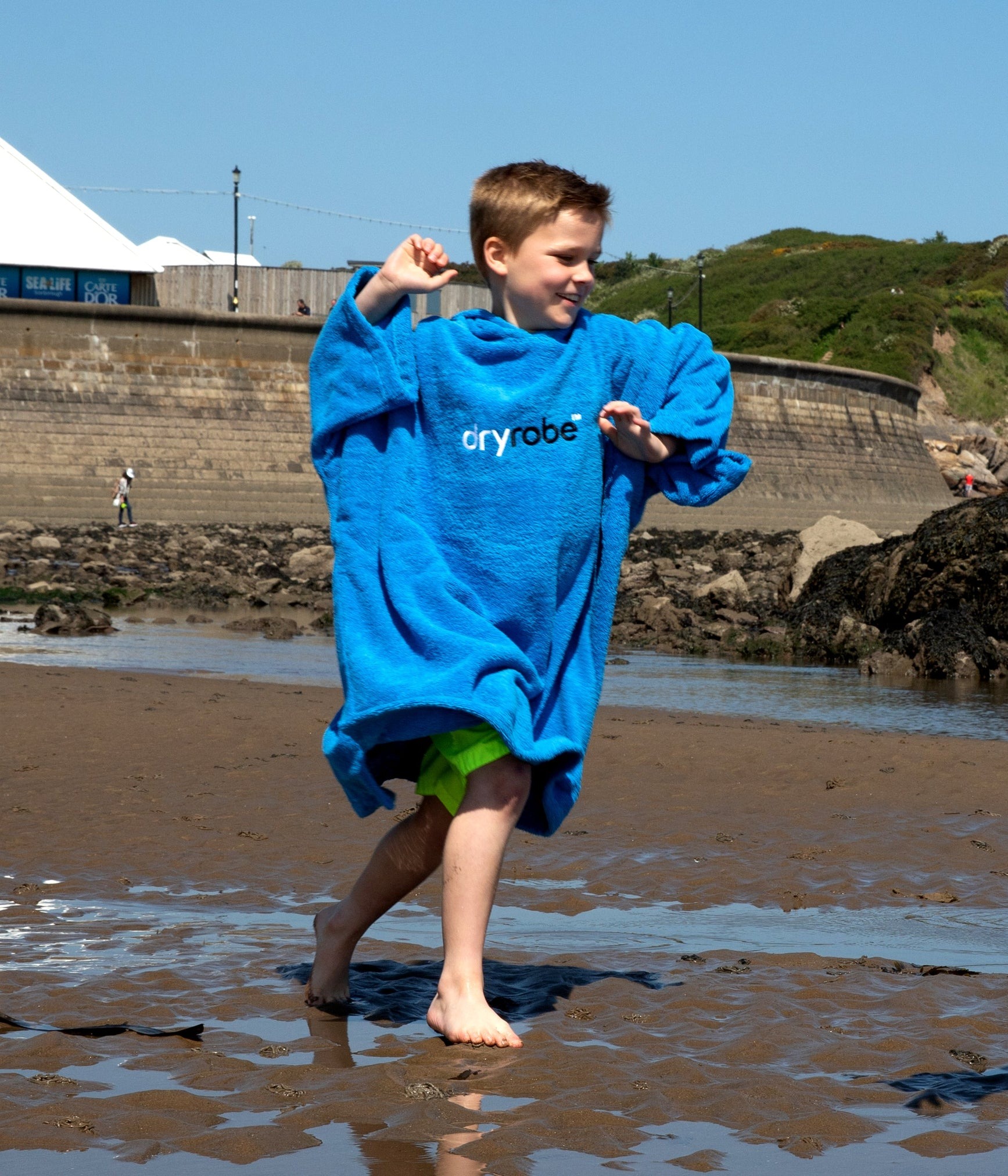 Poncho Orgánico Dryrobe para Niños