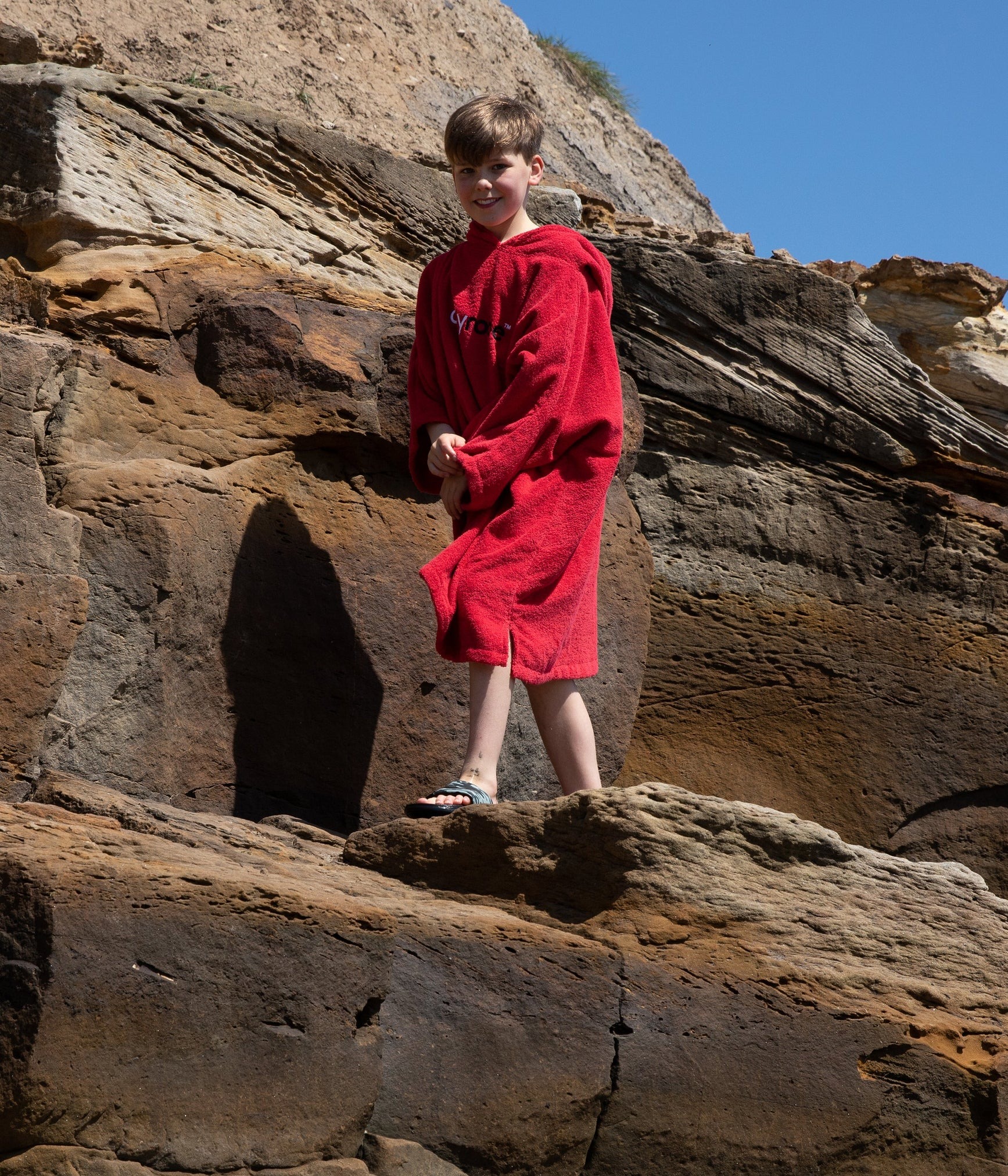 Poncho Orgánico Dryrobe para Niños