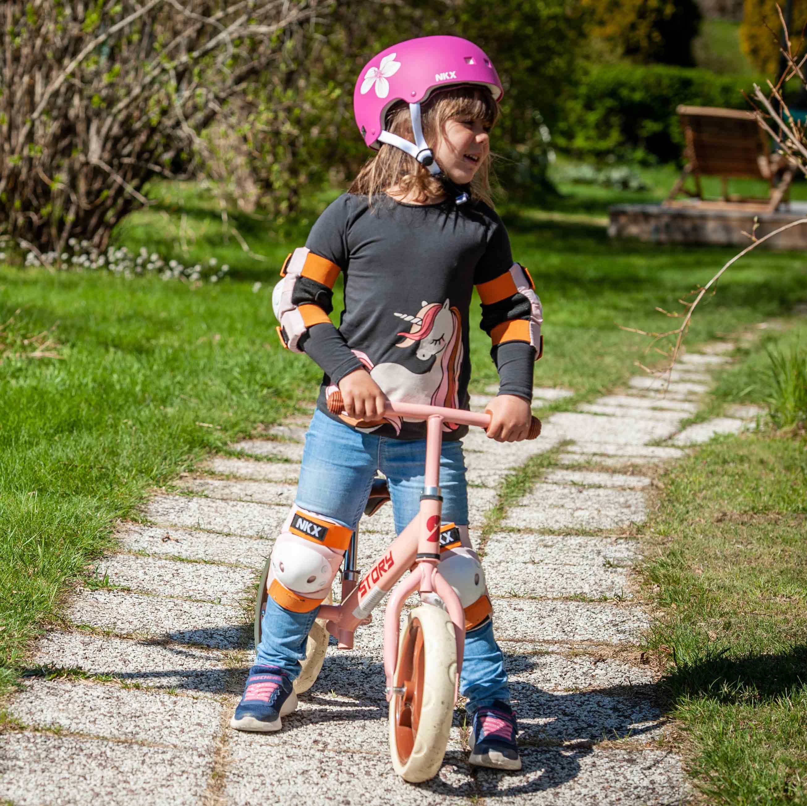 NKX Kids 3-Pack Pro Protective Gear - Rodilleras, Muñequeras y Coderas