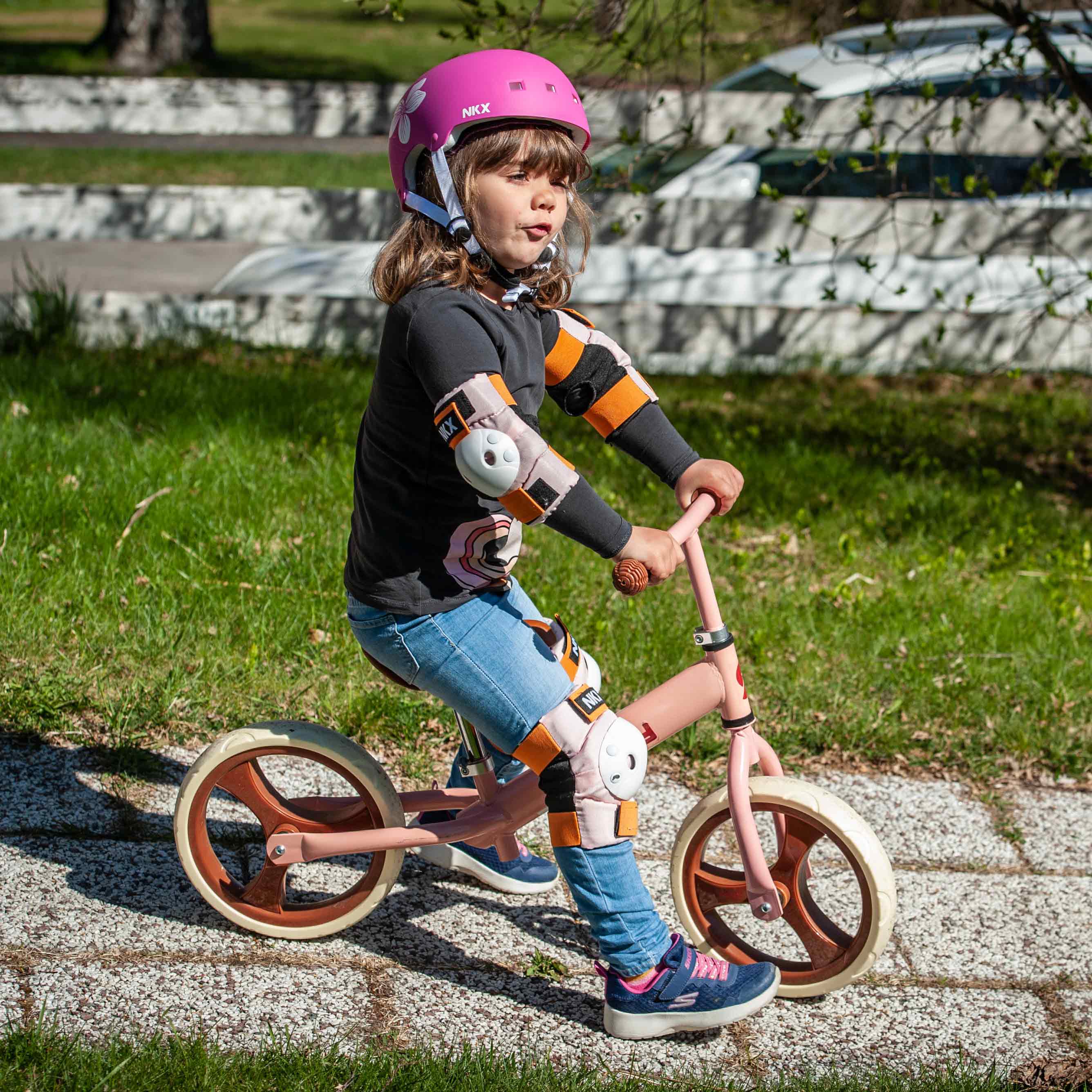 NKX Kids 3-Pack Pro Protective Gear - Rodilleras, Muñequeras y Coderas