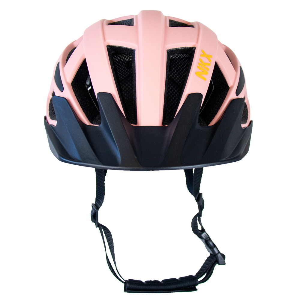 NKX City LED Casco de bicicleta con luz incorporada
