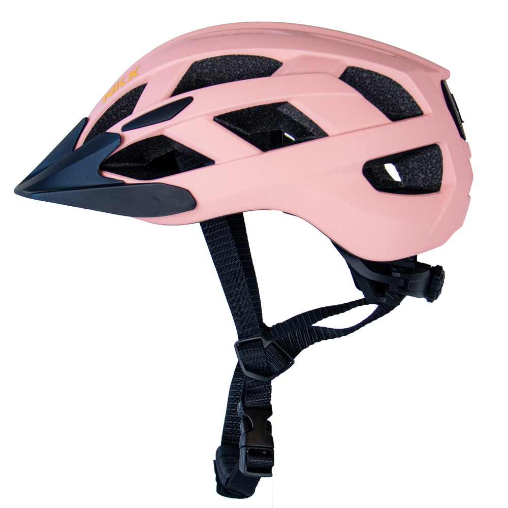 NKX City LED Casco de bicicleta con luz incorporada