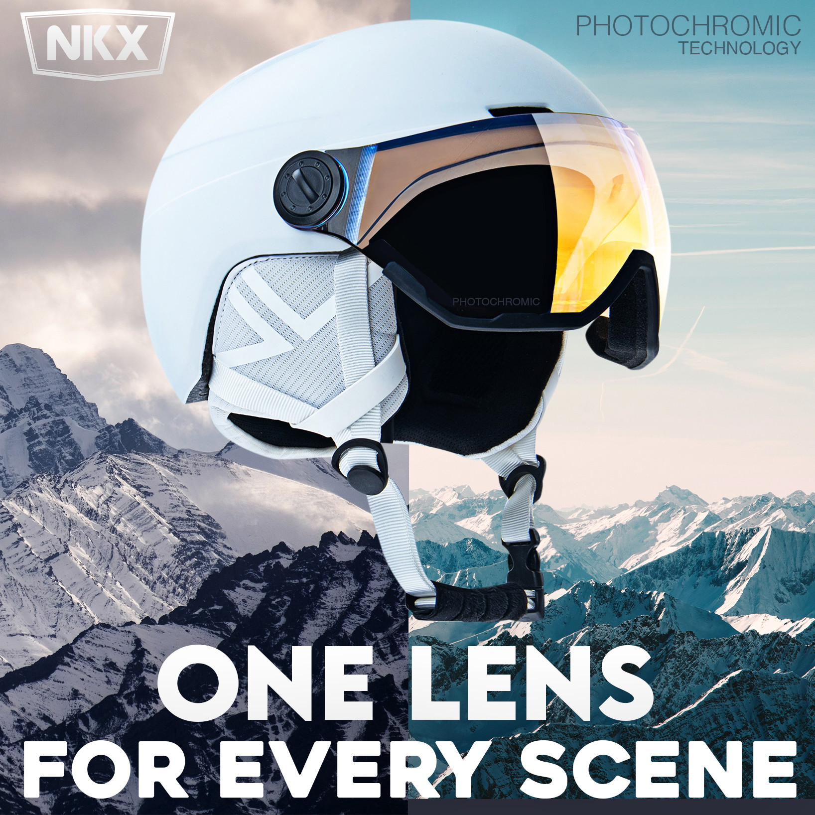 NKX Alpine Casco de esquí