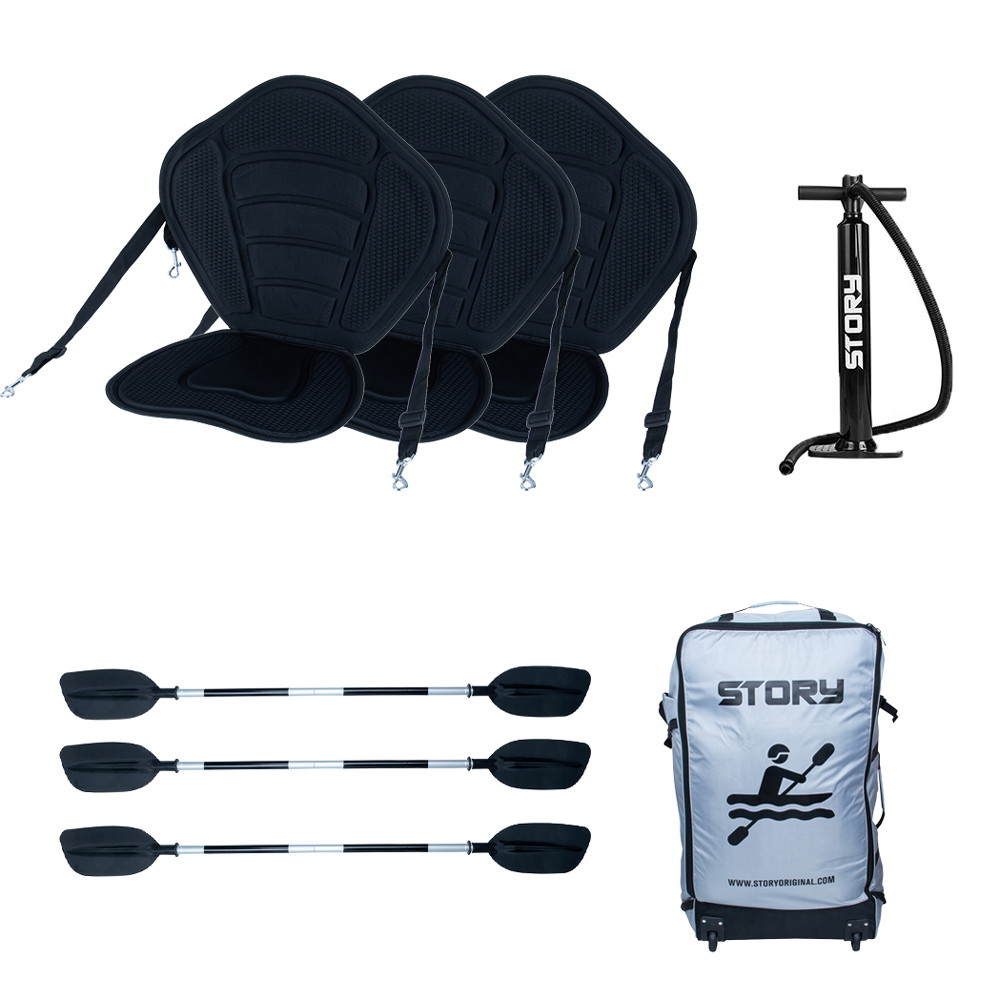 Accesorios para kayak inflable de 3 personas Story Division