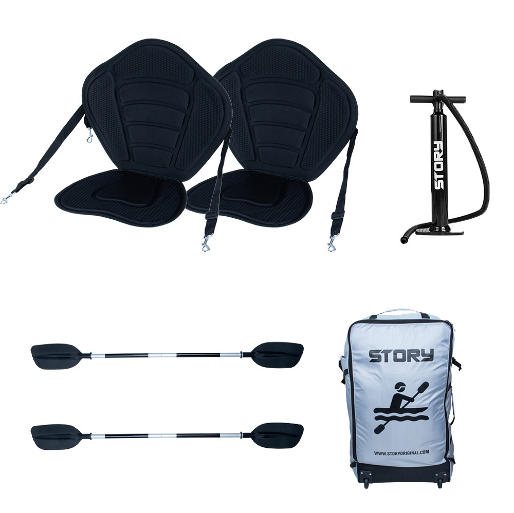 Accesorios de Kayak Inflable para 2 Personas Story