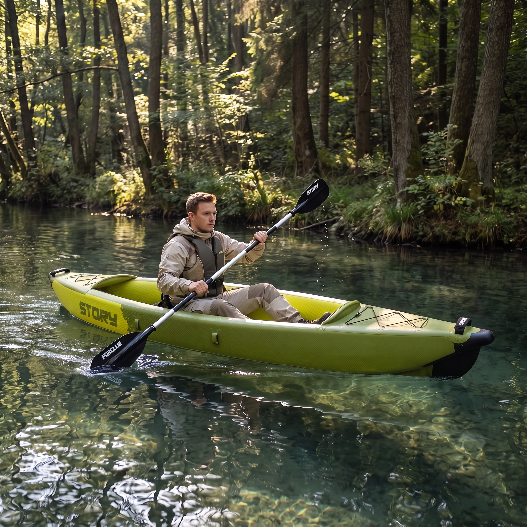 Kayak Inflable de 1 Persona Story Division