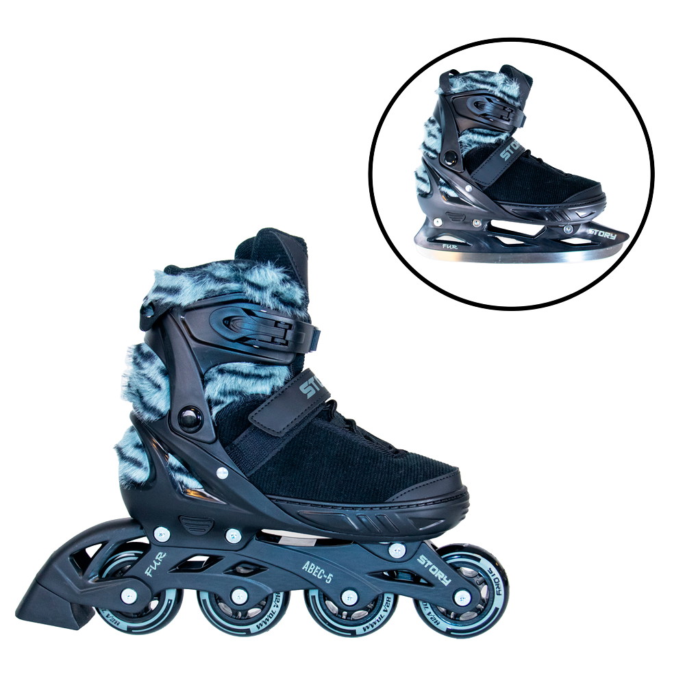 Patines en línea ajustables Story Fur