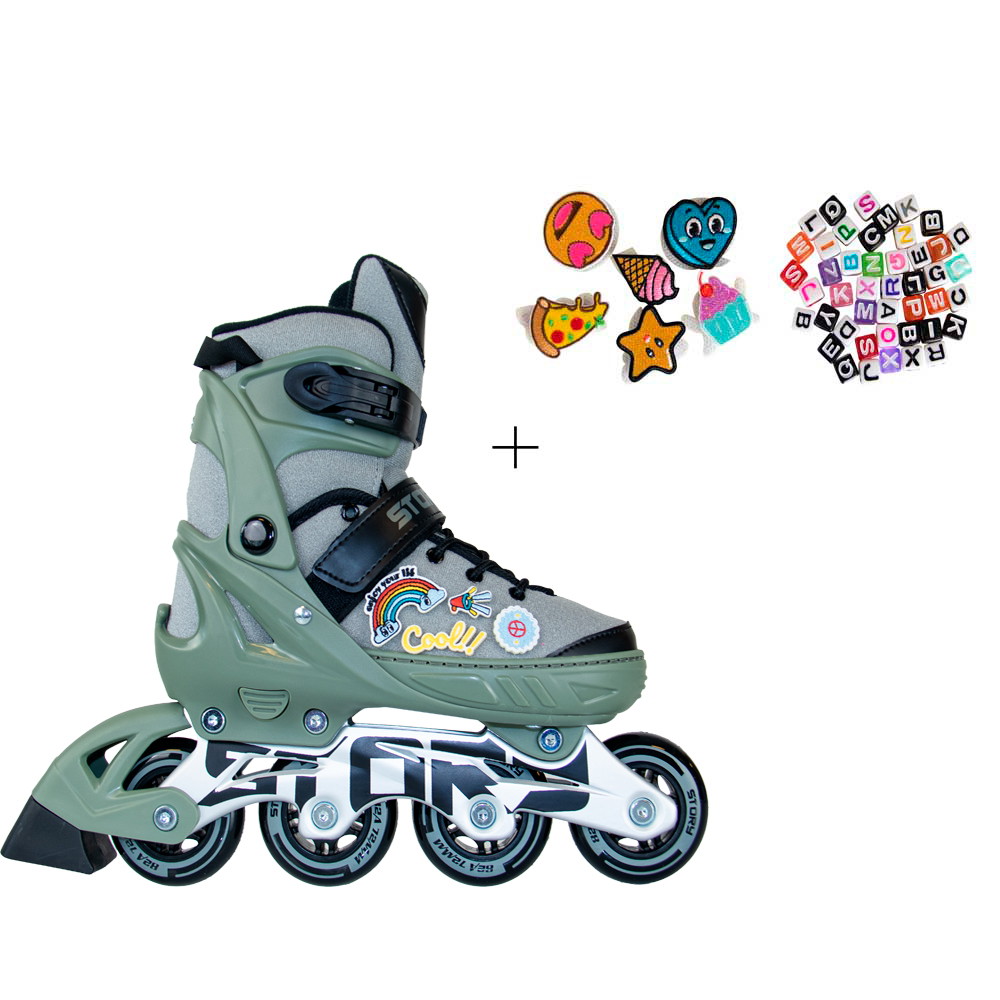 Patines en línea ajustables Story Moji
