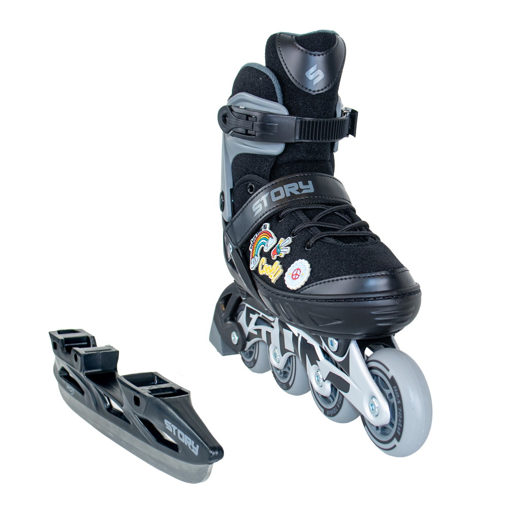 Patines en línea ajustables Story Moji