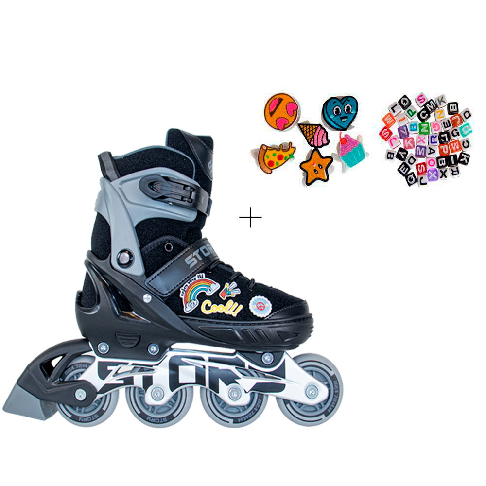 Patines en línea ajustables Story Moji