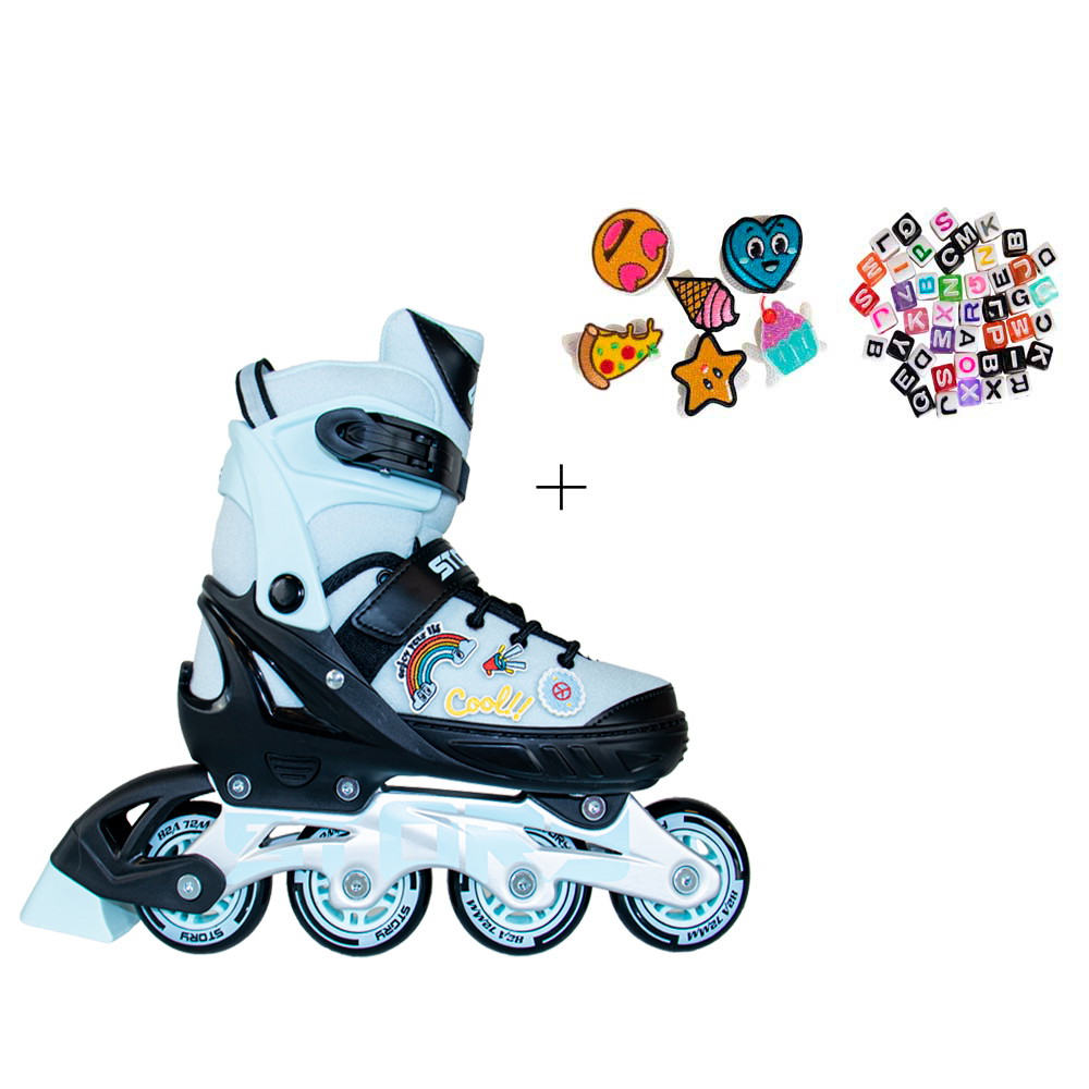 Patines en línea ajustables Story Moji