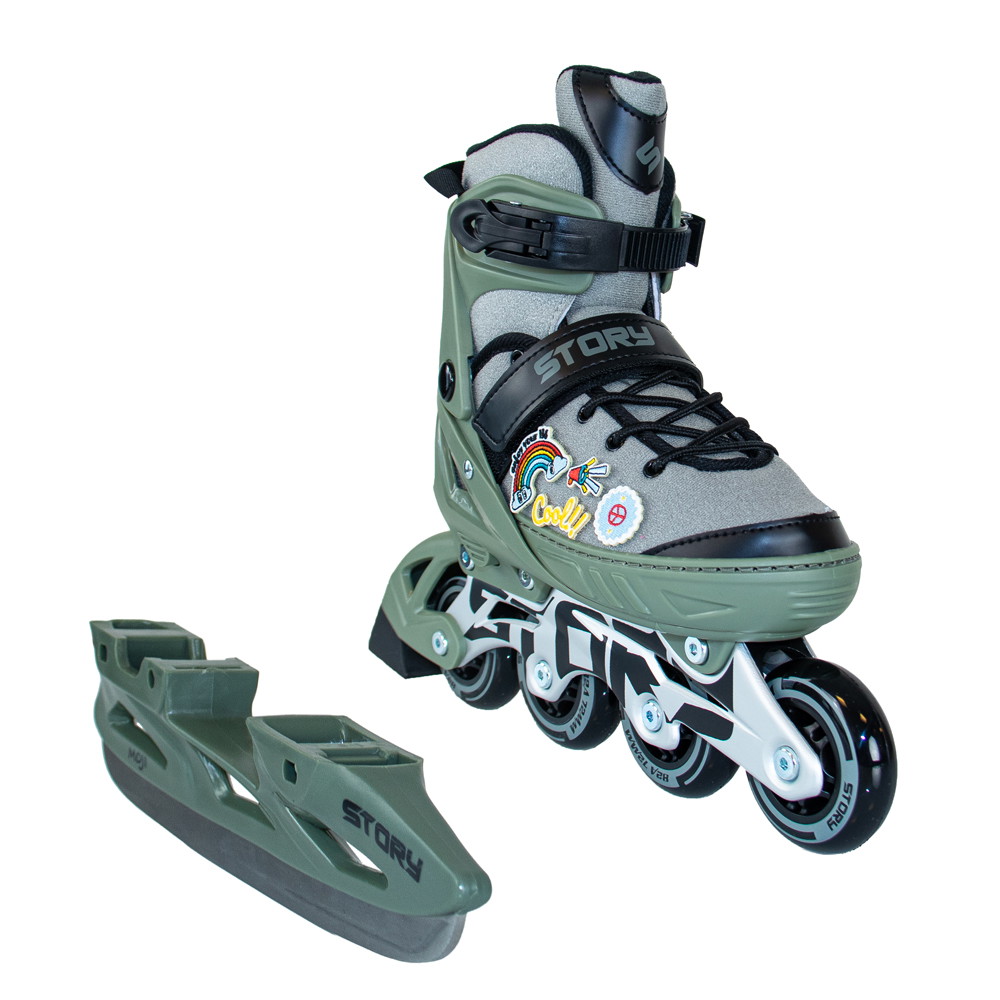 Patines en línea ajustables Story Moji