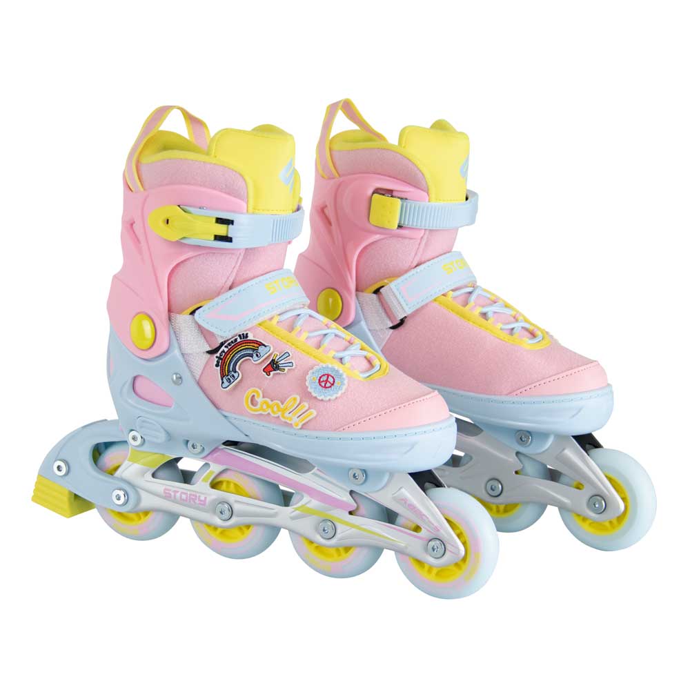 Patines en línea ajustables Story Moji