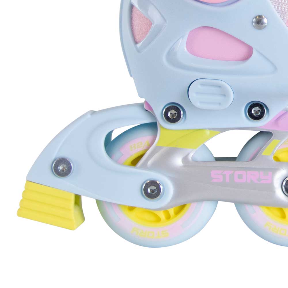 Patines en línea ajustables Story Moji