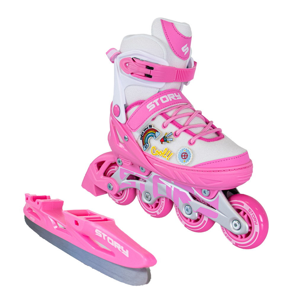 Patines en línea ajustables Story Moji