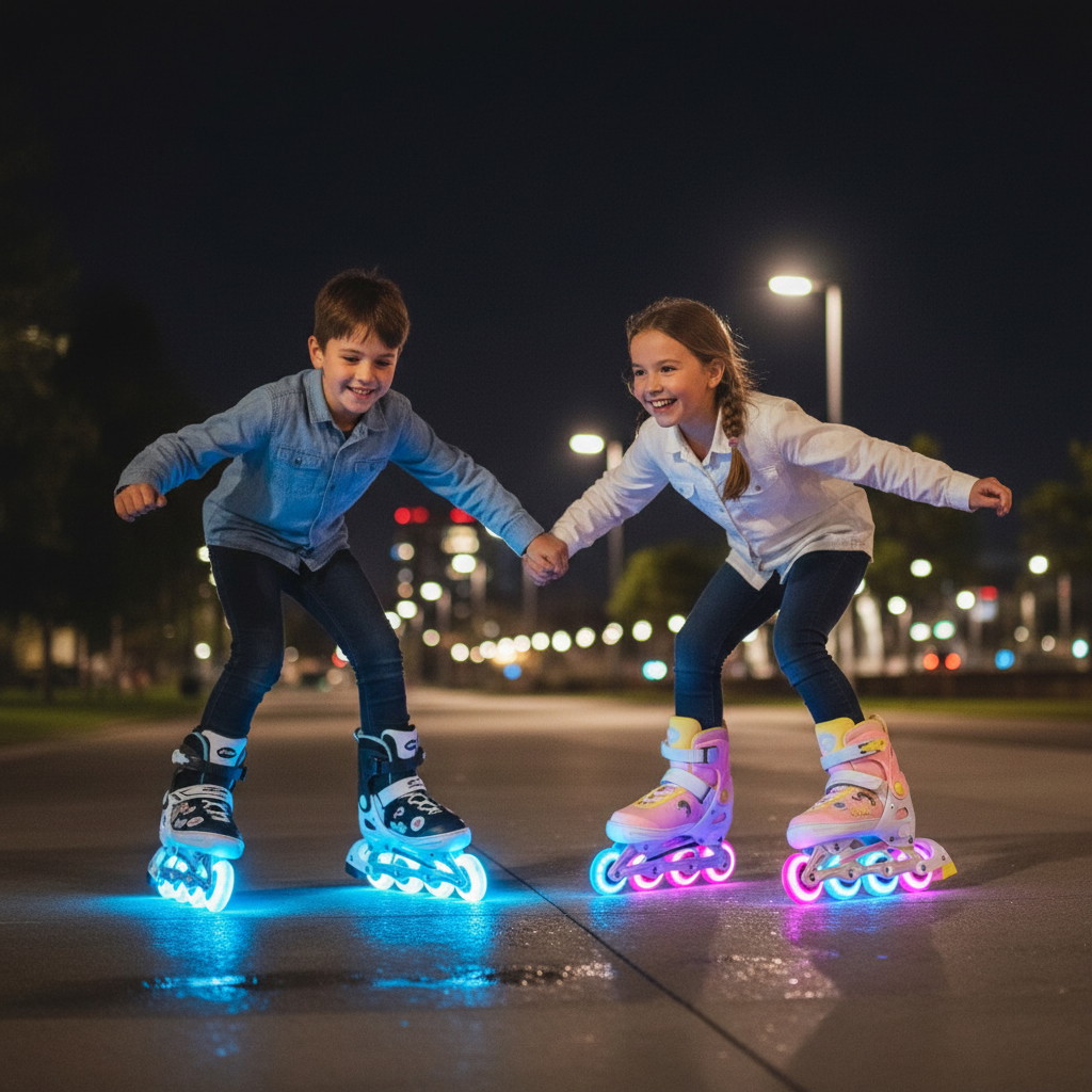 Patines en línea ajustables Story Moji