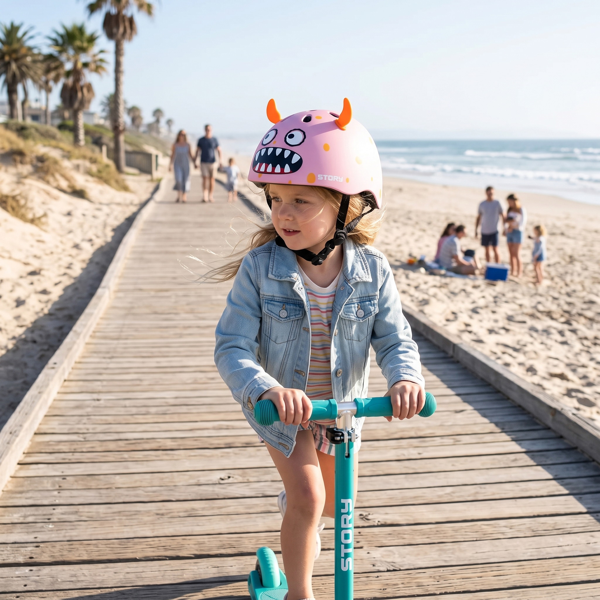 Story Pets Casco Infantil Certificado