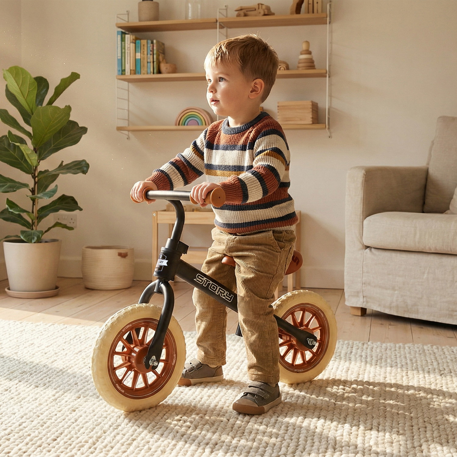 Historia Bicicleta de Equilibrio para Bebés de los 70
