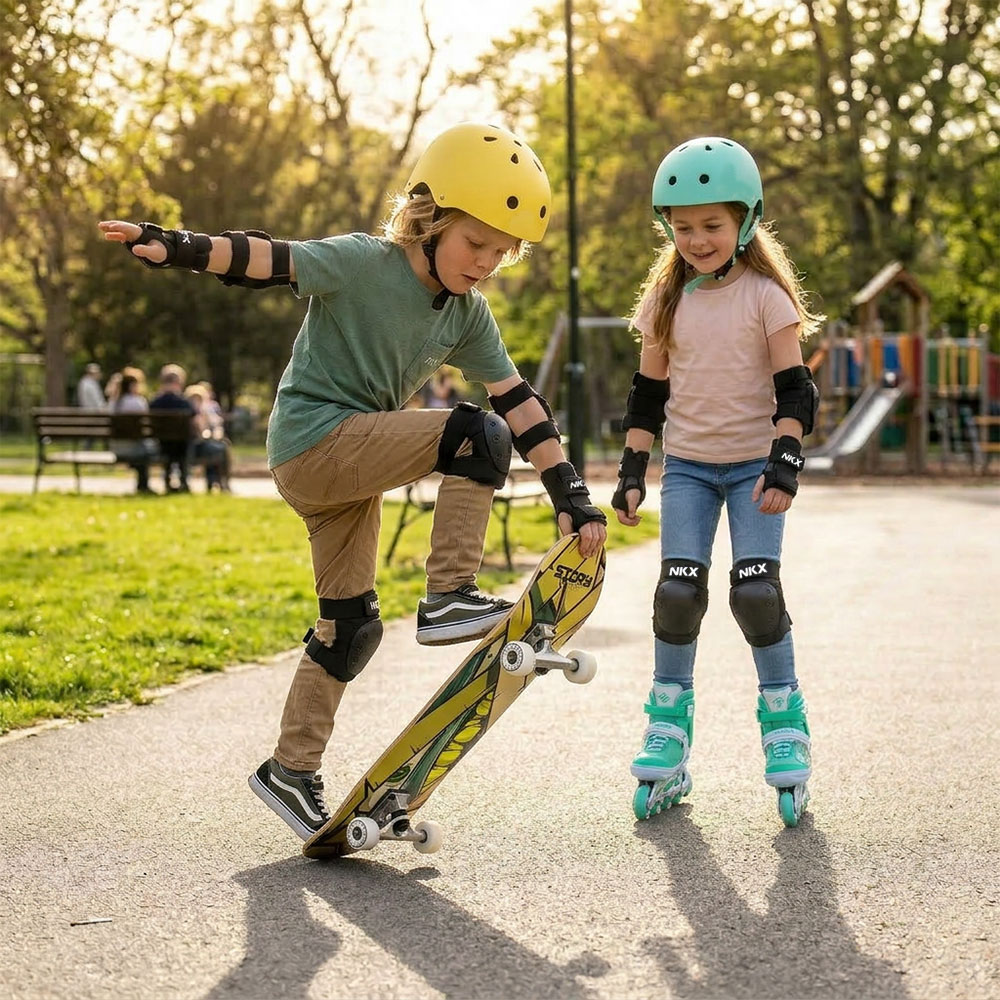 Historia de patineta de 7"