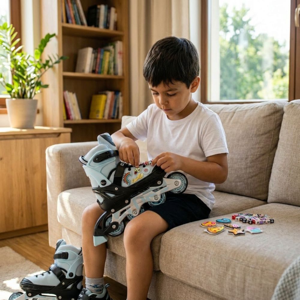 Patines en línea ajustables Story Moji