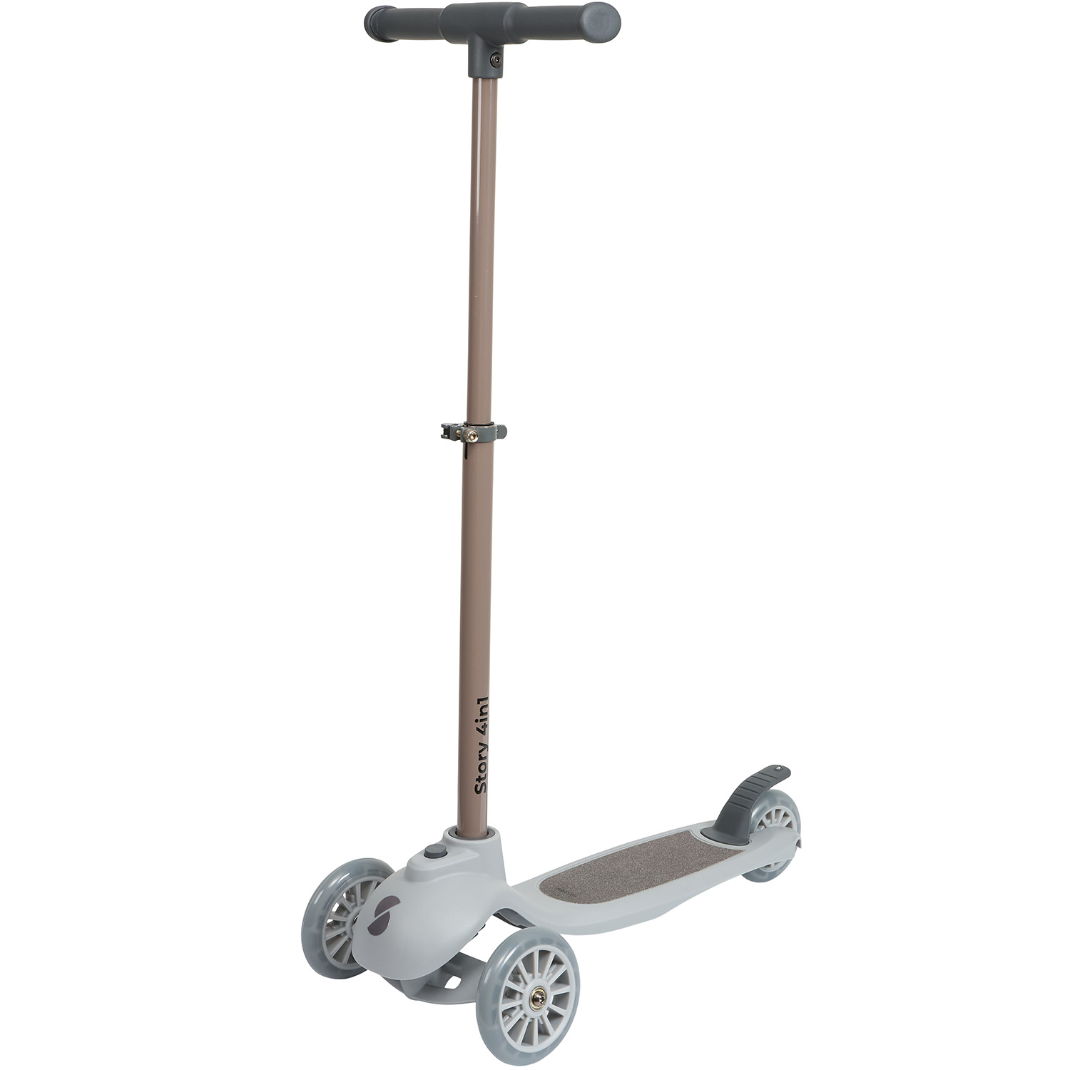 Historia 4EN1 patinete LED para niños de 3 ruedas