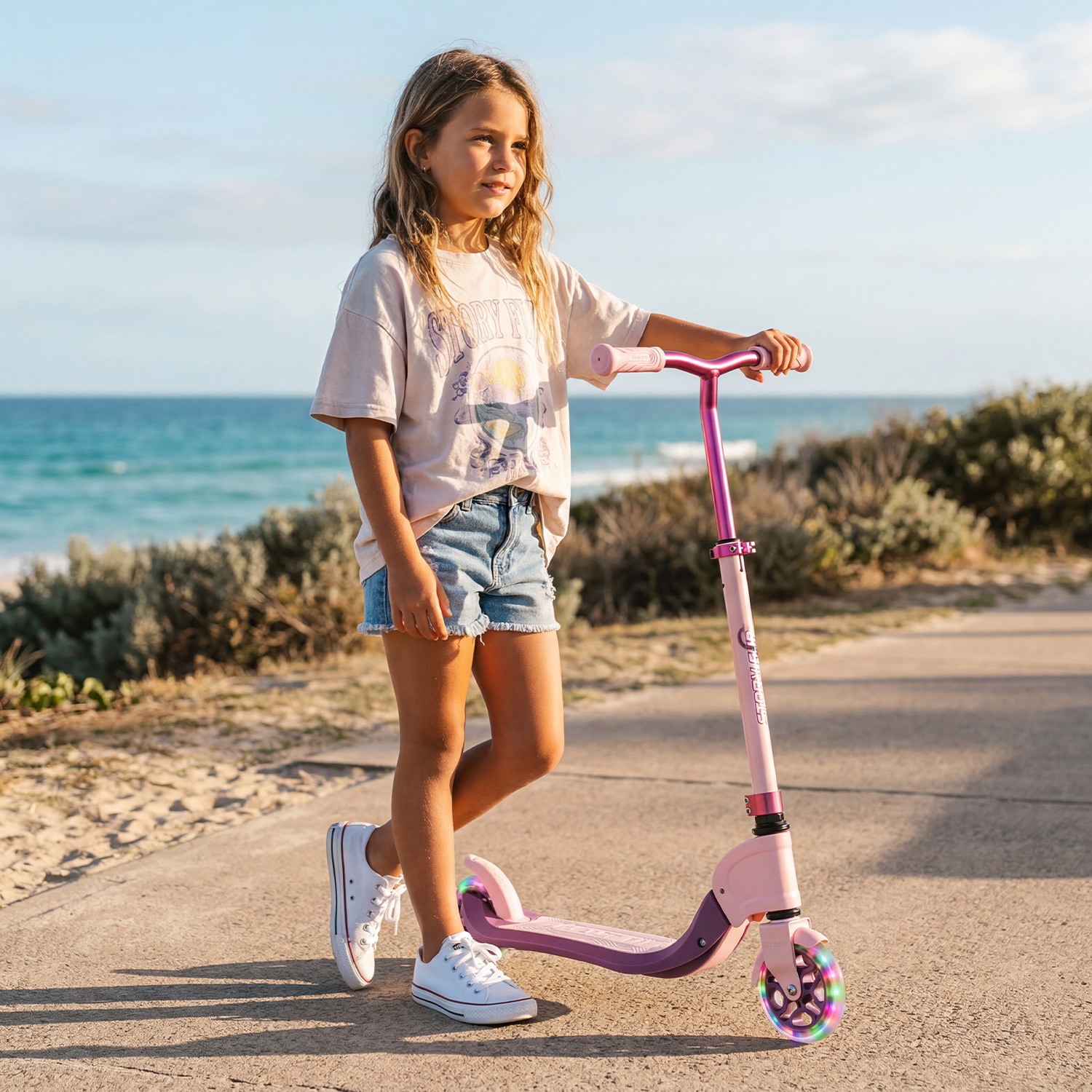 Scooter LED Plegable Flip