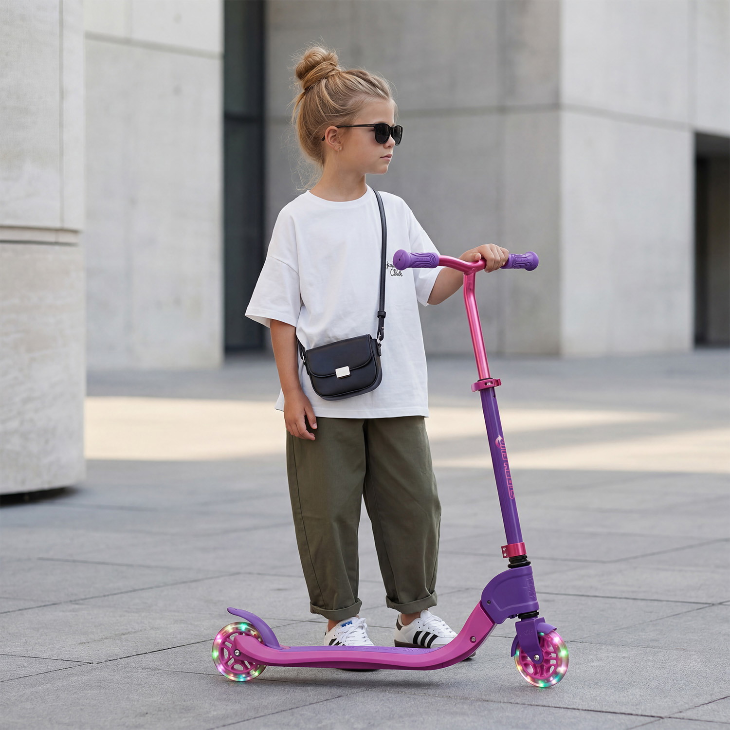Story Flip Patinete Plegable con LED