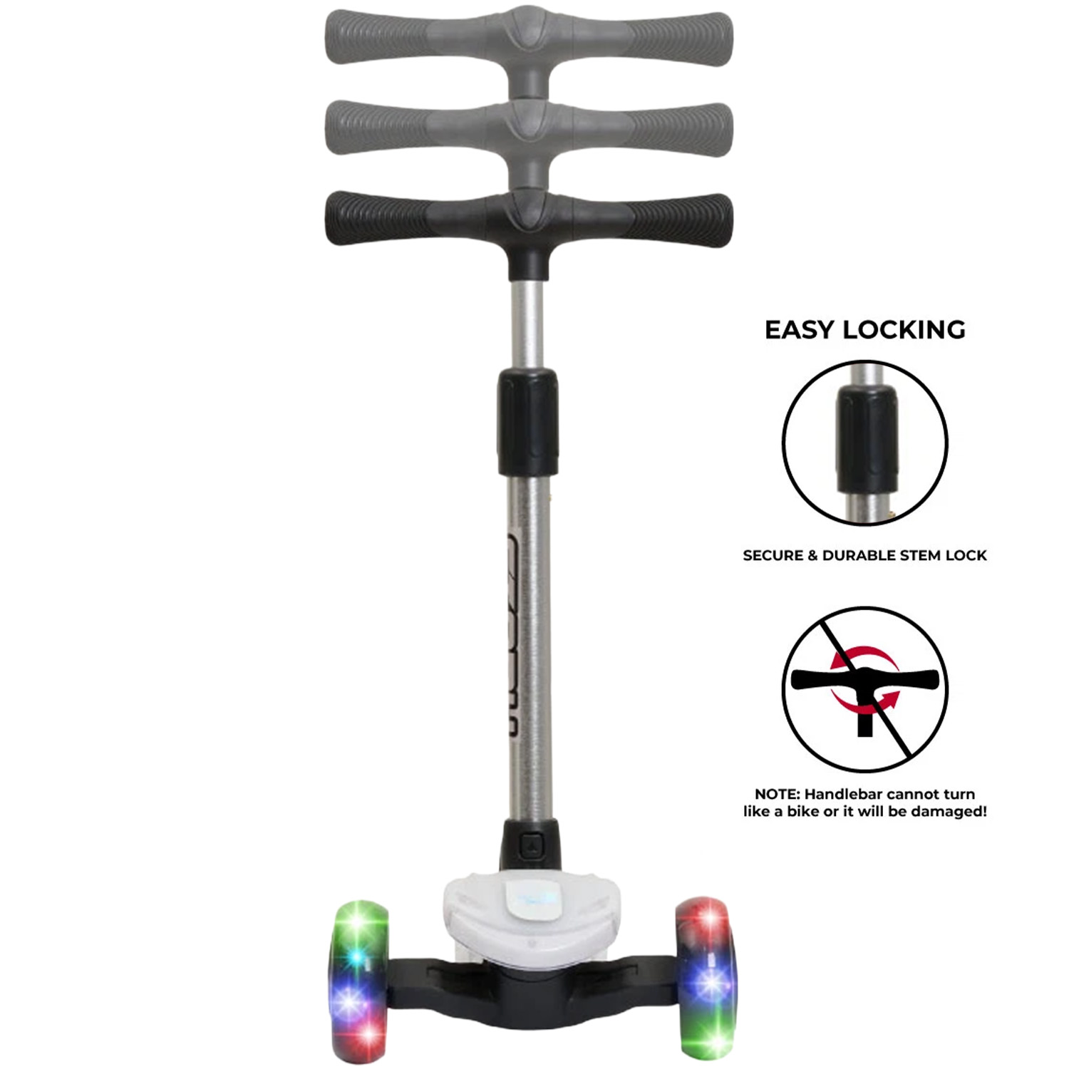 Scooter Story Mini Friends LED deluxe de 3 ruedas para niños
