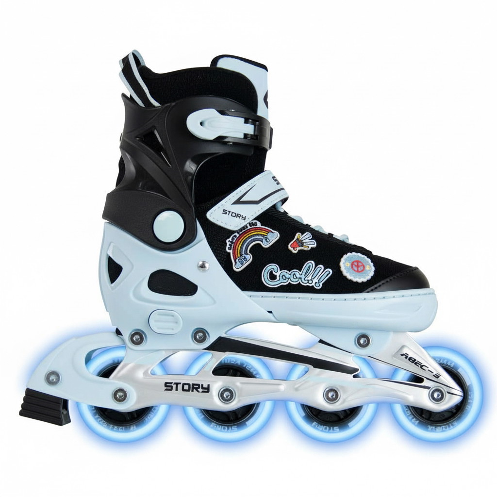 Patines en línea ajustables Story Moji