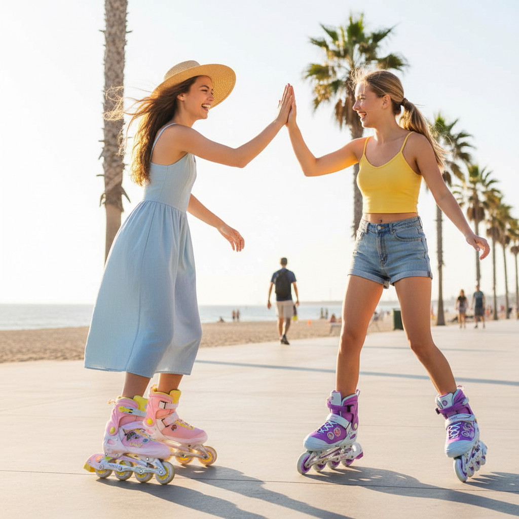 Patines en línea ajustables Story Moji