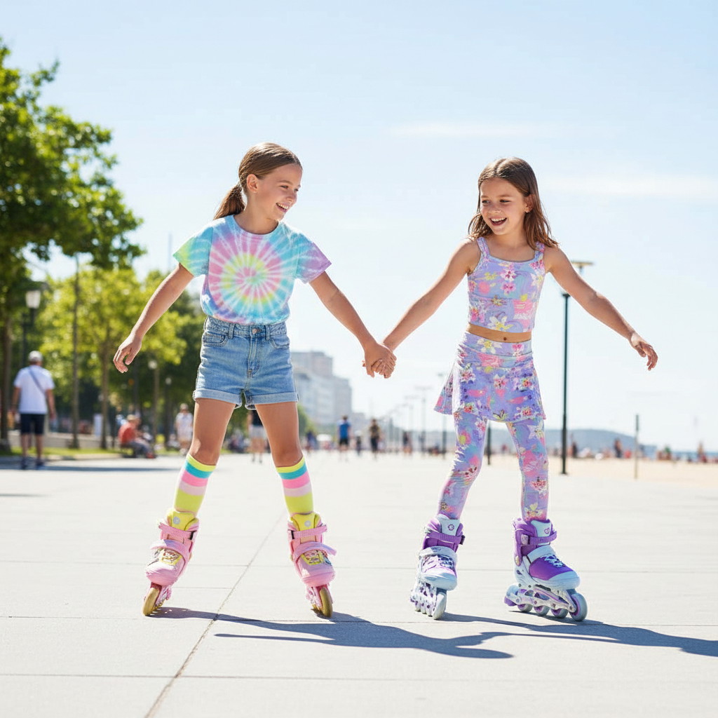 Patines en línea ajustables Story Moji