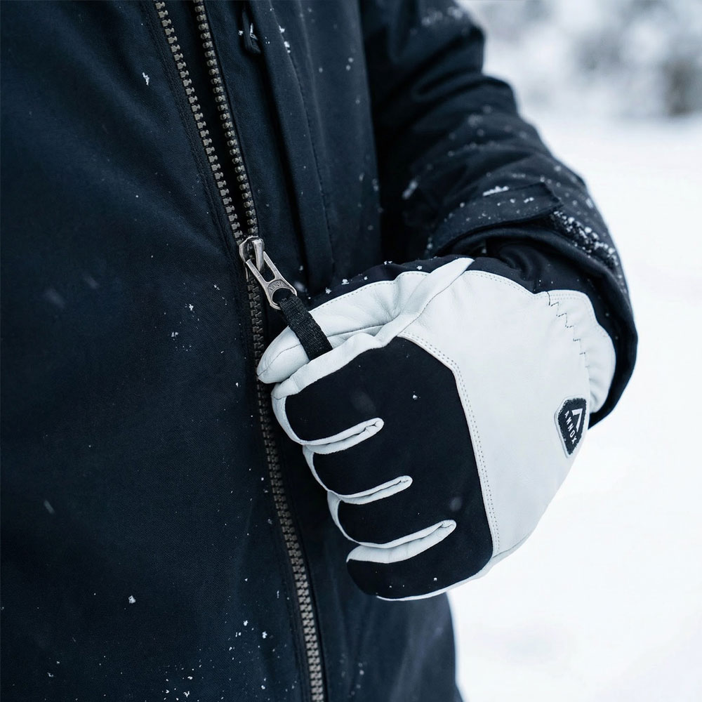 Annox Alpine Guantes de esquí de cuero