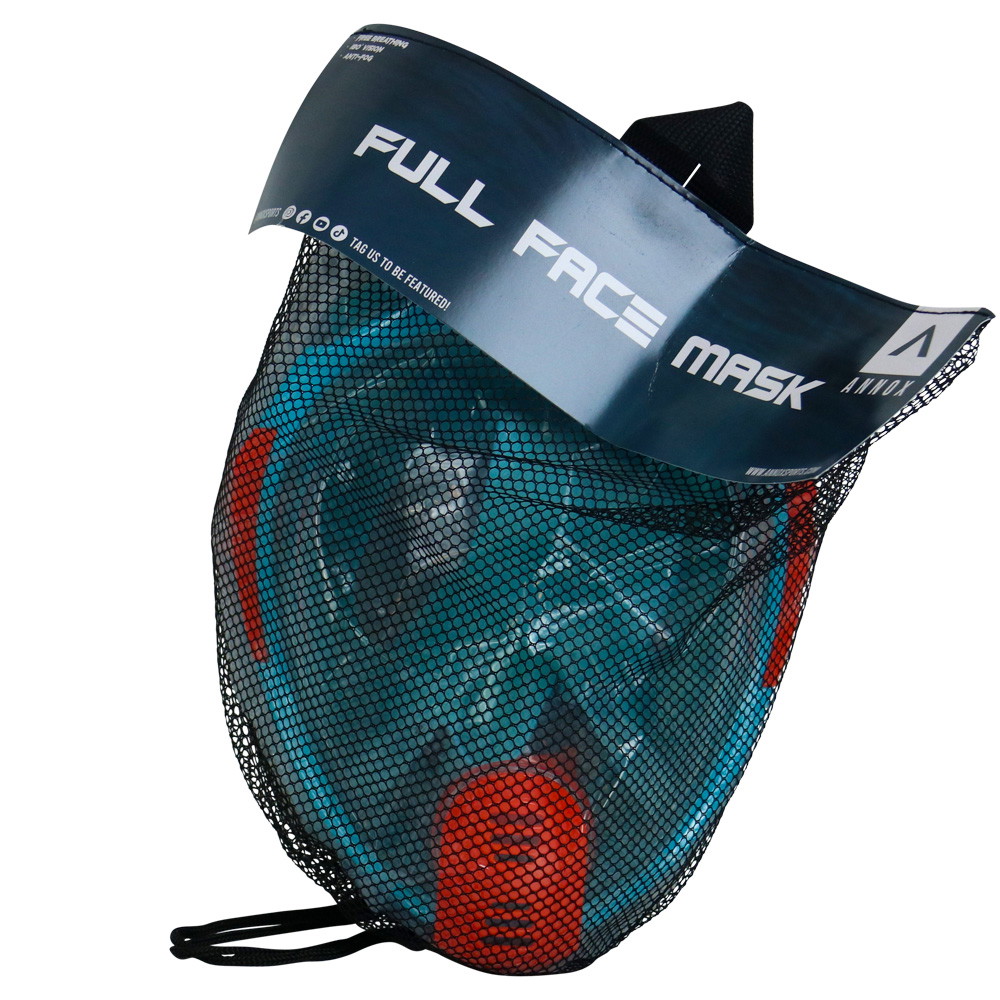 Annox Deep Máscara de buceo de cara completa para niños