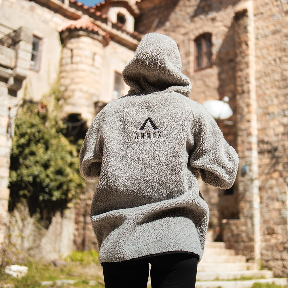 Chaqueta de forro polar Sherpa Annox Summit Hoodie