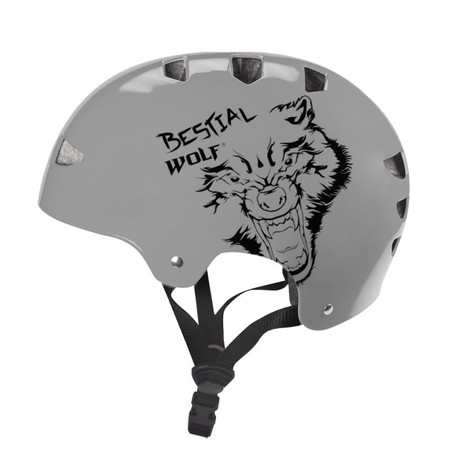 Bestial Wolf Skull Casco